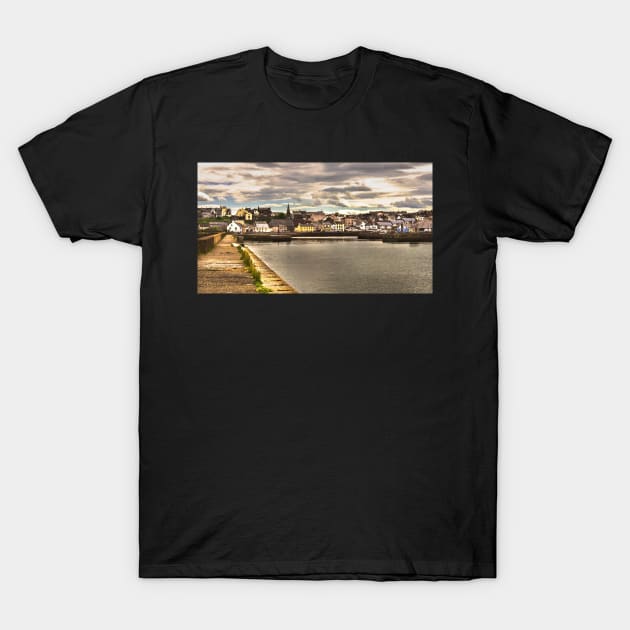 Maryport Quayside On The Cumbrian Coast T-Shirt by IanWL